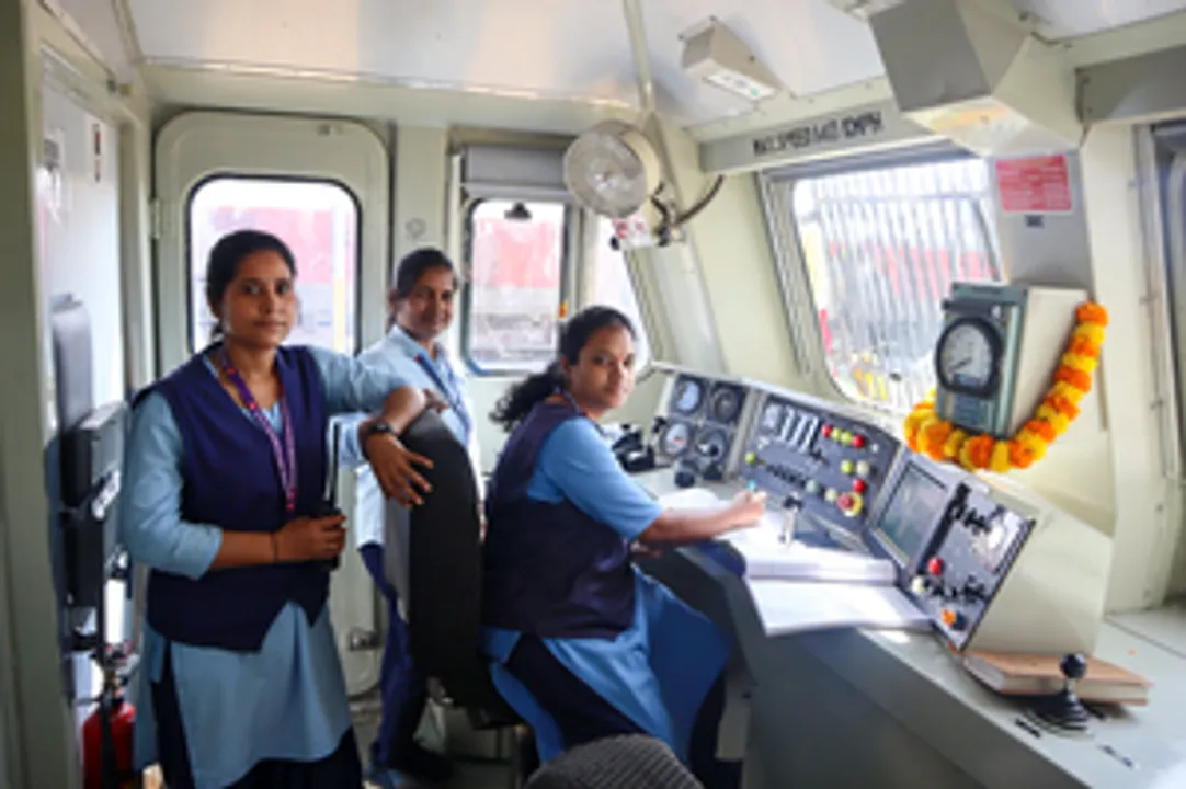 Breaking stereotypes: Women loco pilots see 5-fold increase in last 10 years