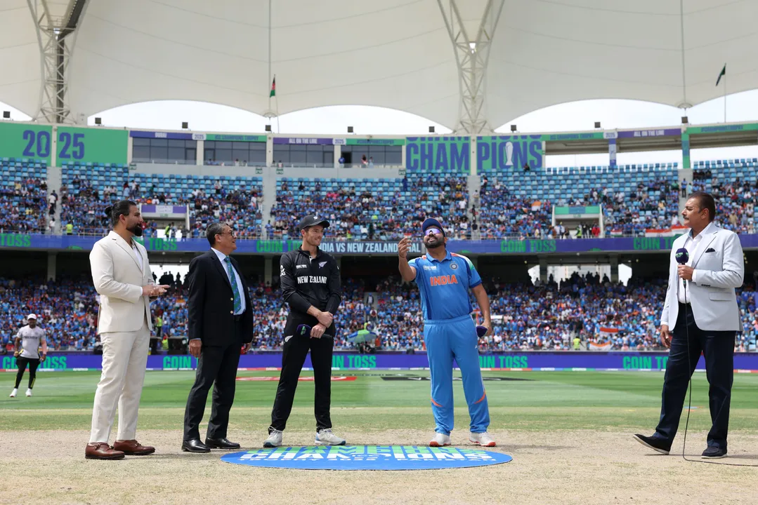  ICC Champions Trophy 2024-25 Final: New Zealand win toss, elect to bat first