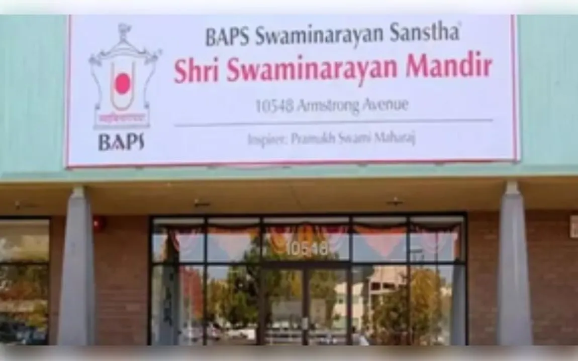  BAPS Shri Swaminarayan Temple in California vandalised with 'Anti-India' graffiti