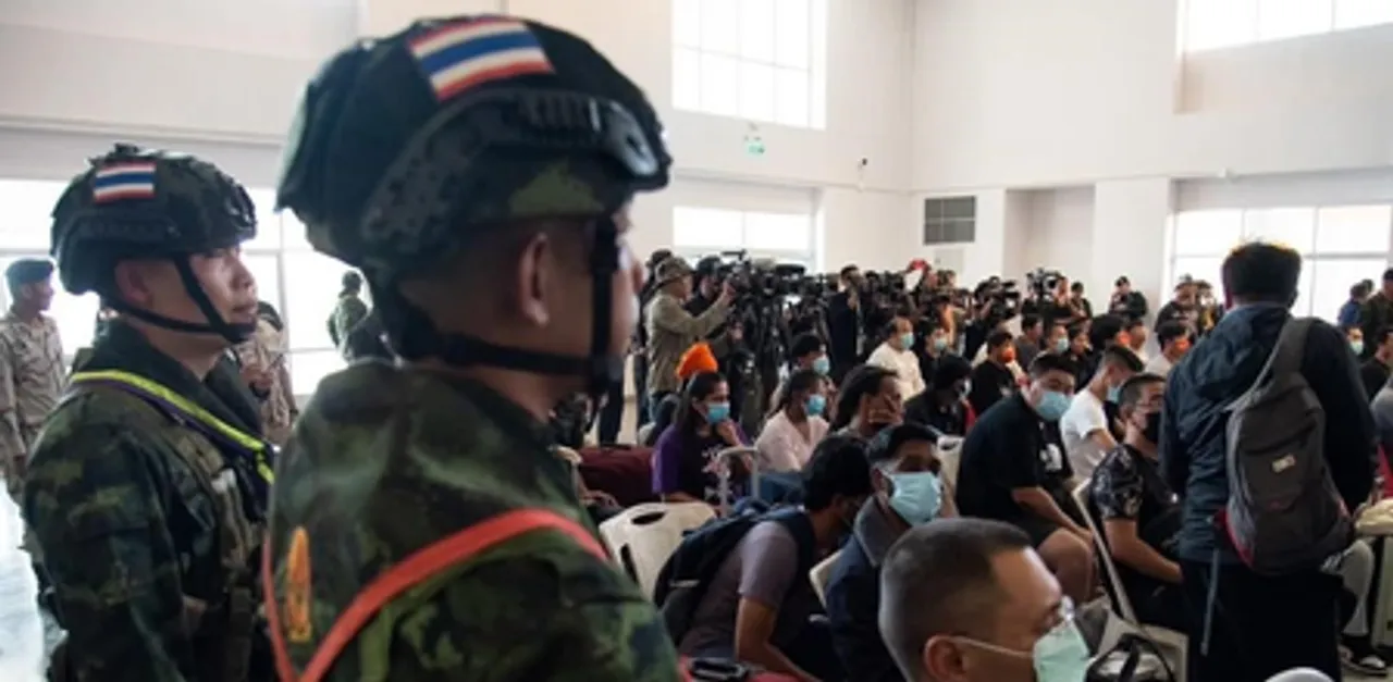  283 Indian nationals repatriated from Myanmar after being lured into cybercrime rackets