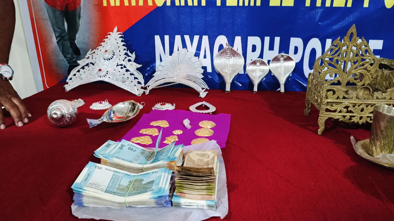  Odisha: Nayagarh police cracks two temple burglary cases, 4 held