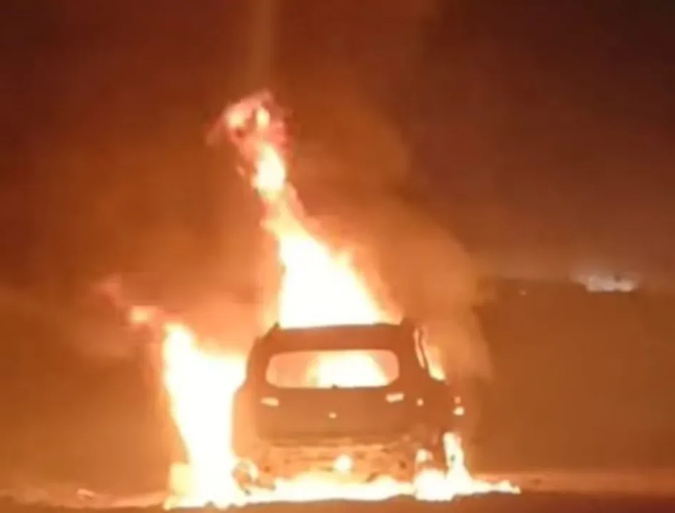  Odisha: Driver burnt alive as car catches fire in Jagatsinghpur