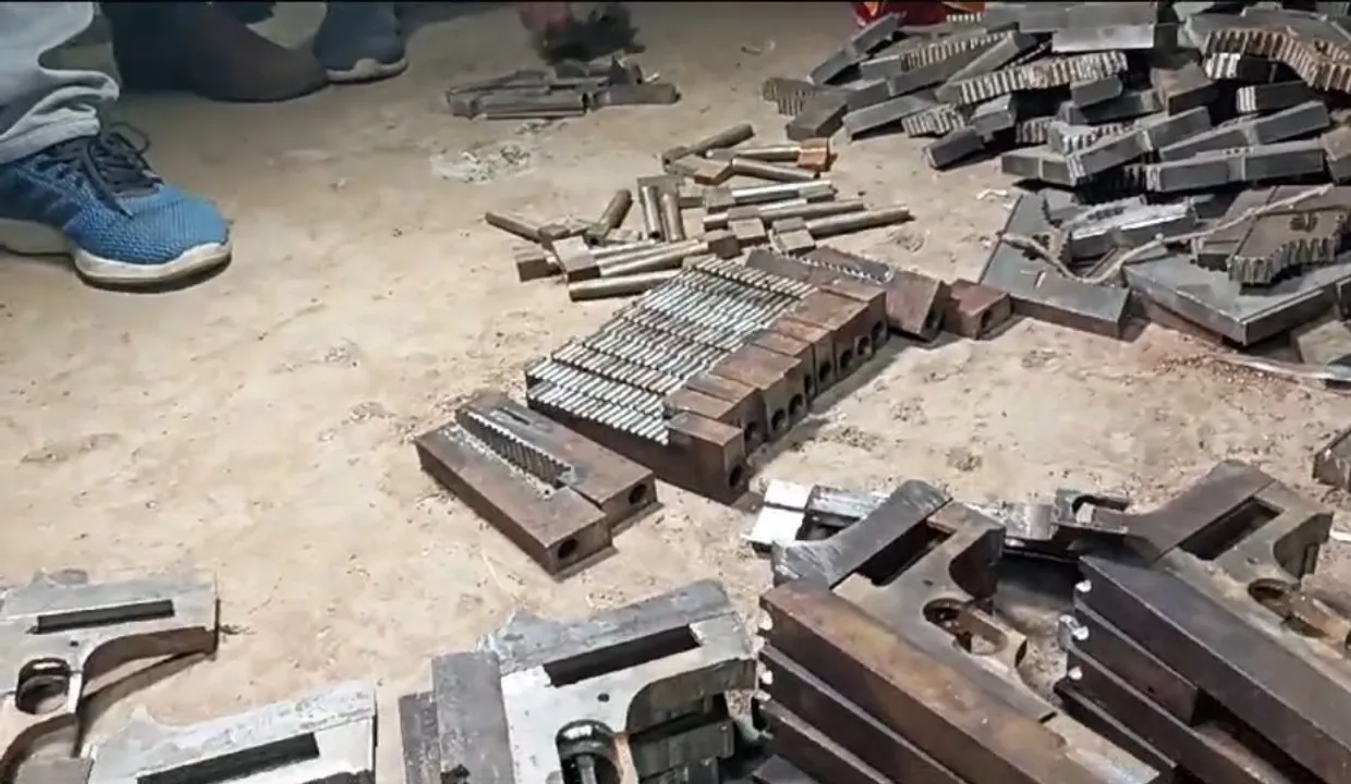  Odisha: Illegal gun factory busted in Cuttack; 4 held, over 30 guns seized