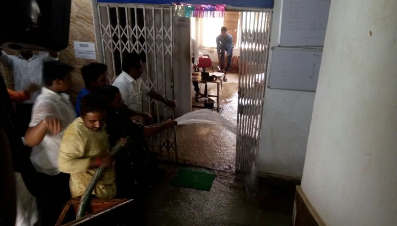  Flooding NHAI office in Odisha costs Congress activists; 3 held