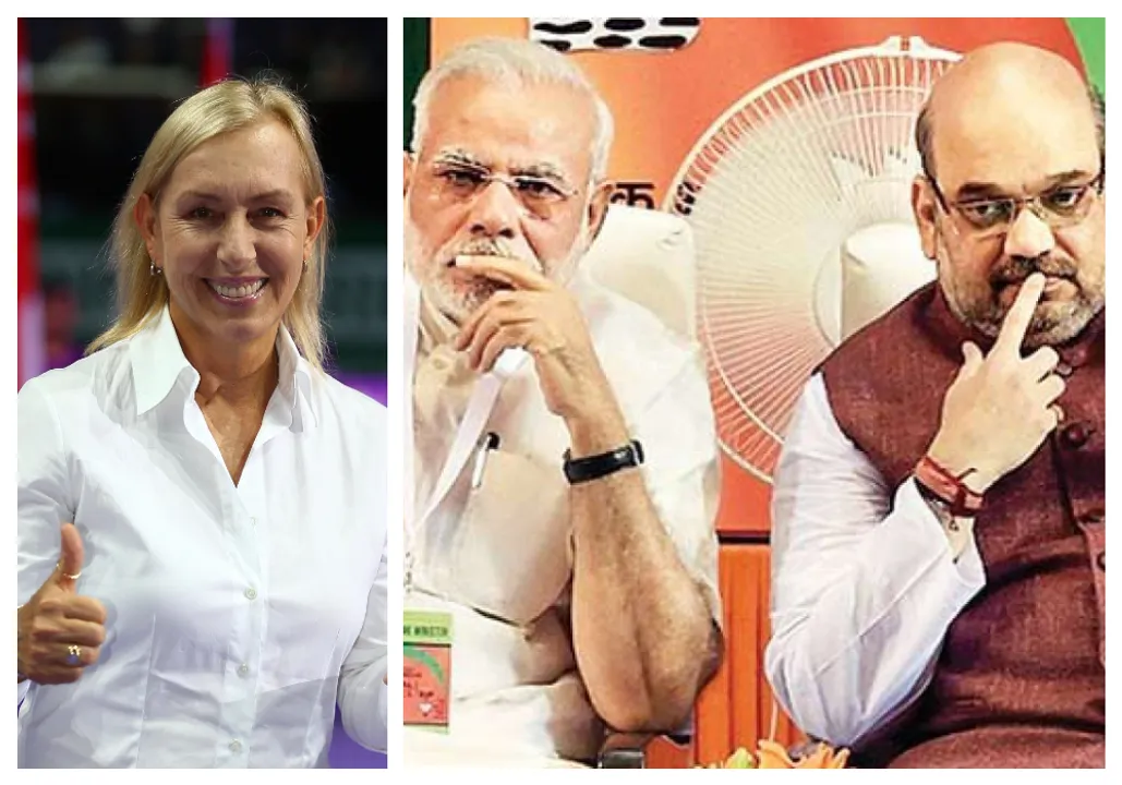  Tennis legend Martina Navratilova takes dig at PM Modi, Amit Shah; Twitter explodes