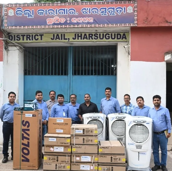  Vedanta Aluminium provides essential cooling assets to Jharsuguda district jail 