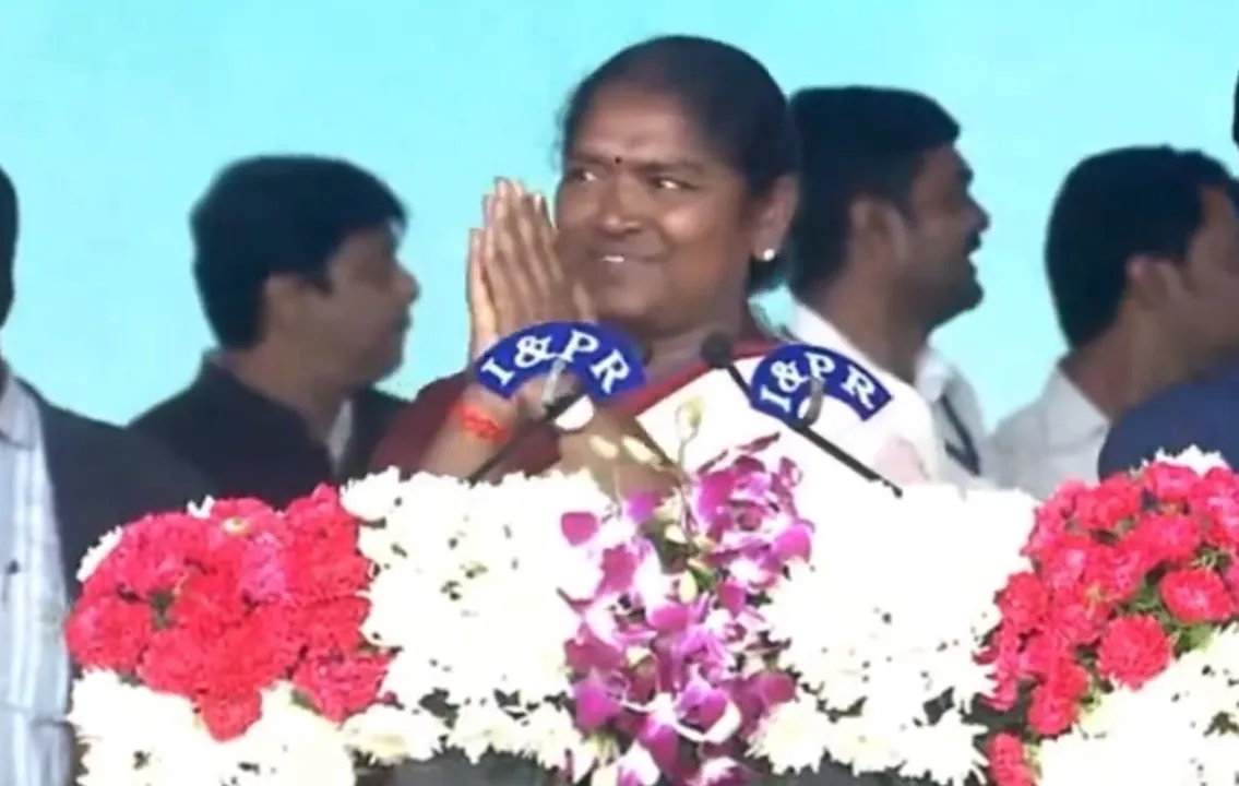  Once a gun-wielding Maoist, Seethakka is now a Telangana minister