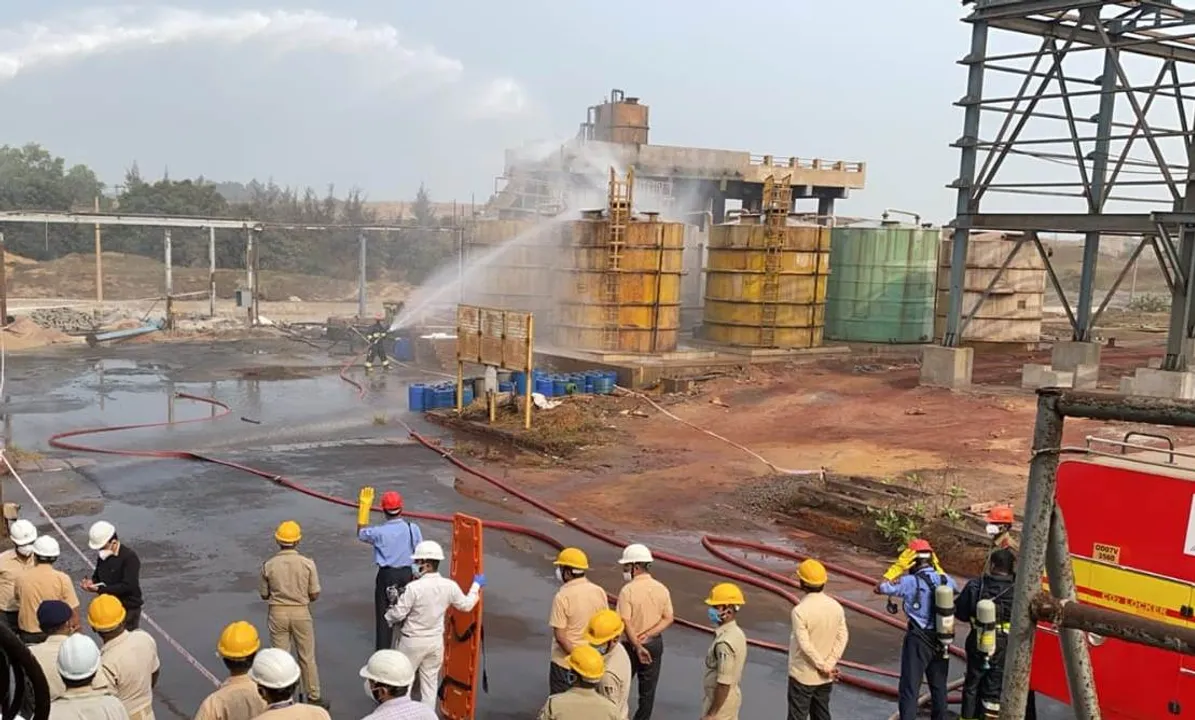  OSDMA conducts mock exercises on Chemical Disaster in identified industries in Odisha