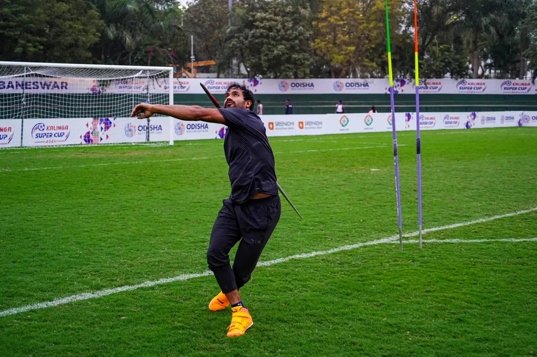  Odisha's javelin star Kishore Jena begins training for upcoming Paris Olympics