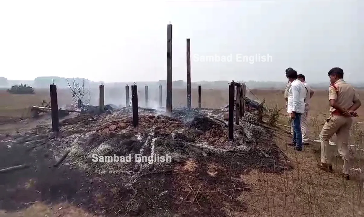  Middle-aged woman burnt alive after her house catches fire in Odisha’s Balasore