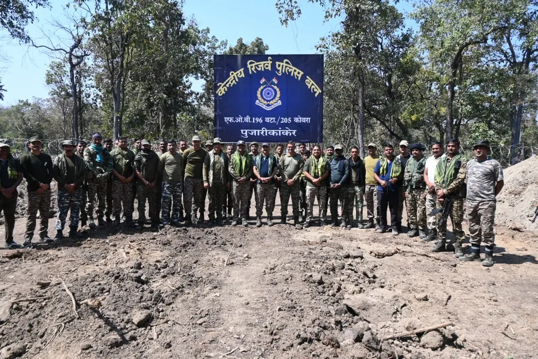  Police camp Photograph: (Sambad ) 