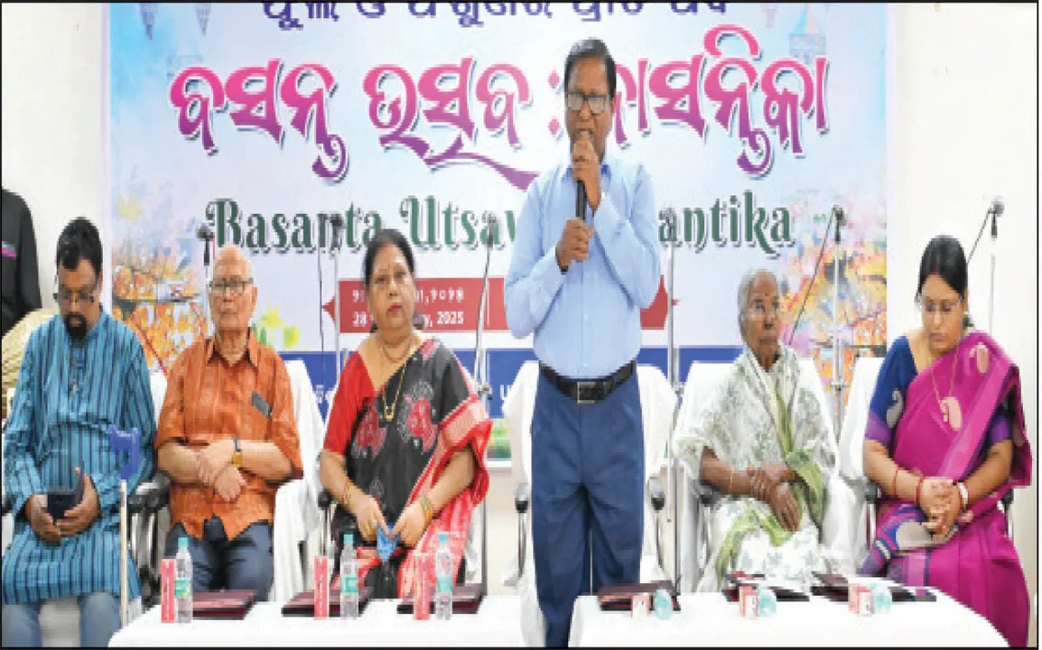 ଉତ୍କଳ ସଂସ୍କୃତି ବିଶ୍ବବିଦ୍ୟାଳୟରେ ‘ବାସନ୍ତିକା’ ଅନୁଷ୍ଠିତ: ‘ବସନ୍ତ ଋତୁ ସହ ସଙ୍ଗୀତର ସମ୍ପର୍କ ନିବିଡ଼’