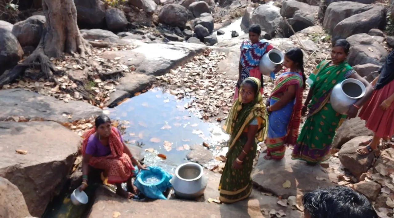  Water problem in Kandhamal Photograph: (Sambad ) 