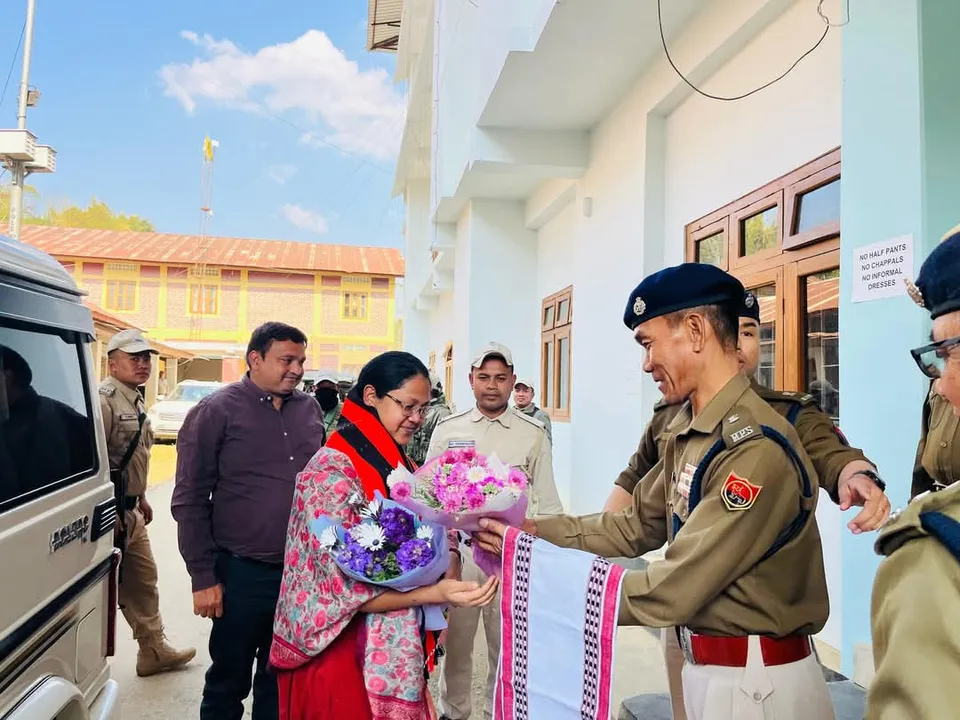  ମଣିପୁରର ଚାନ୍ଦେଲ ଜିଲ୍ଲାରେ ଏସ୍ପି ଭାବେ ଯୋଗଦେଲେ ଭଞ୍ଜନଗରର ଝିଅ