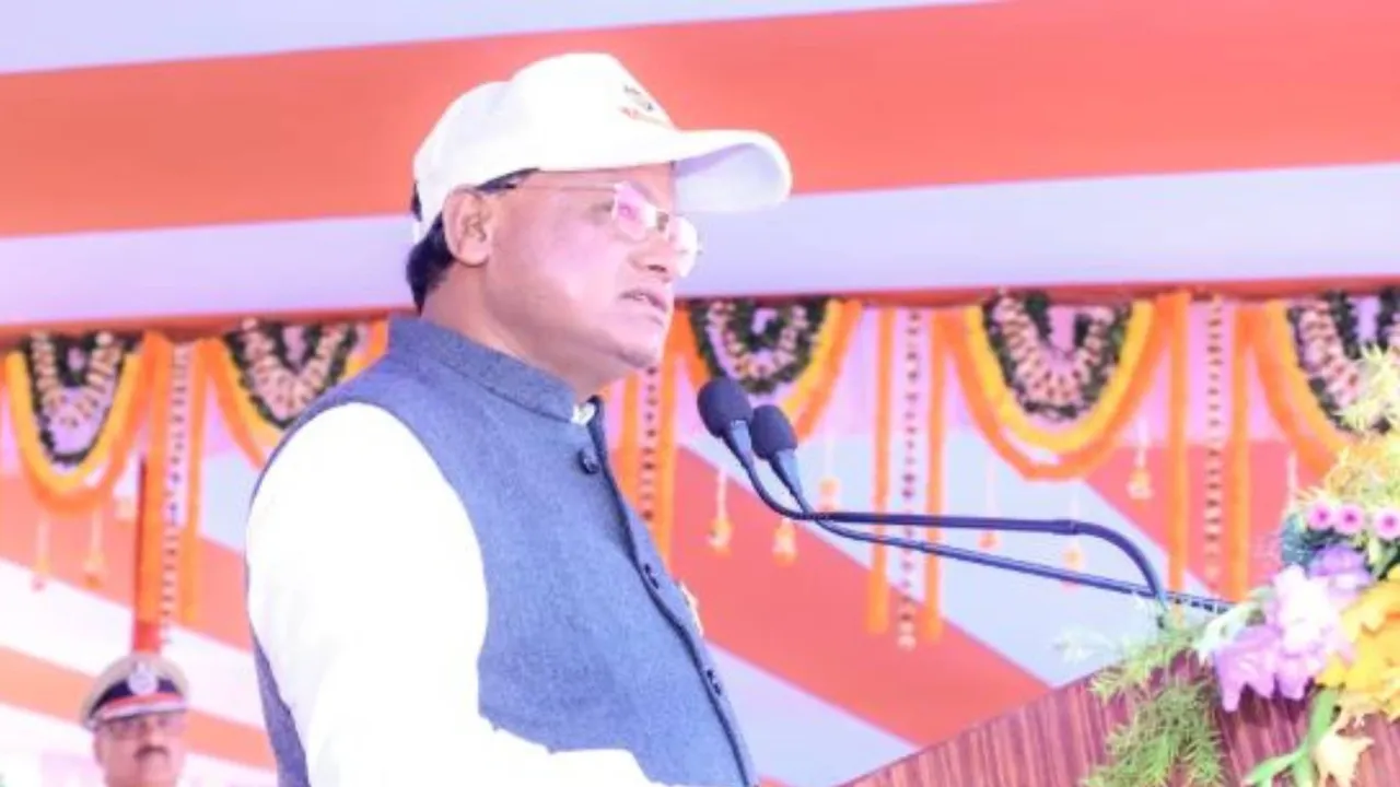  Our government is committed to modernization and reform of the police department: Chief Minister Photograph: (sambad.in) 