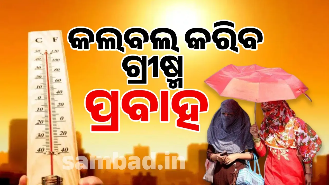  Heatwave warning issued by Meteorological Department on 13th and 14th Photograph: (sambad.in) 