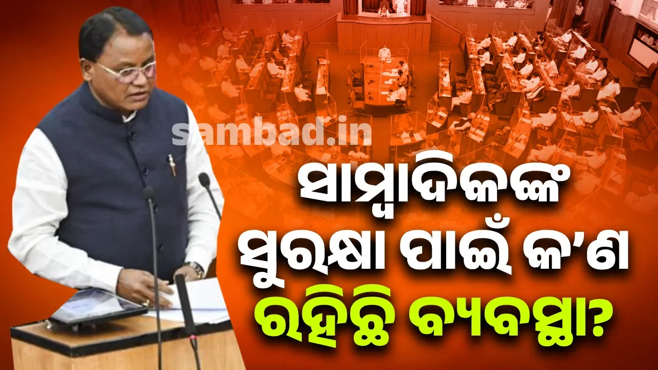  How many journalists are working in the state: Chief Minister gave information Photograph: (sambad.in) 
