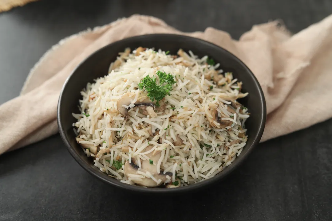 Mushroom Herbed Rice - YT