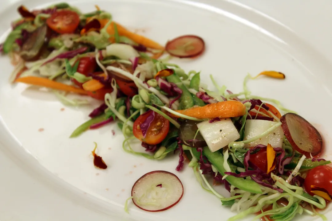 C Salad with Cranberry Vinaigrette - YT