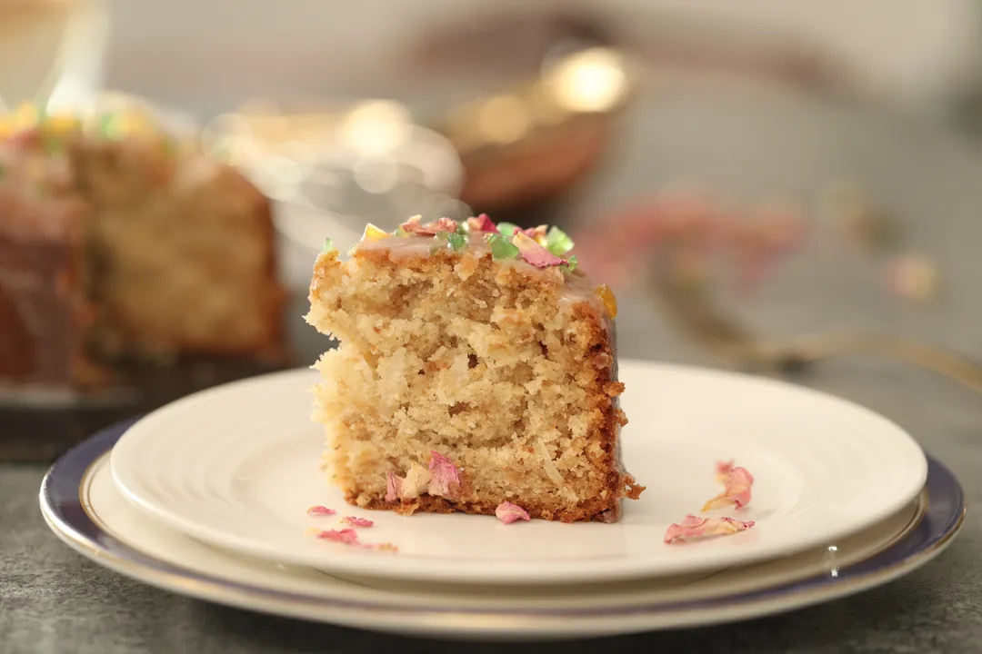 Eggless Gulkand Paan Teacake - YT.JPG