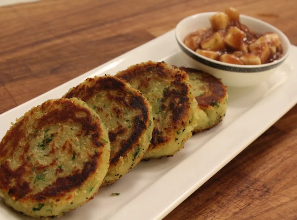 Shakarkand ki Tikki