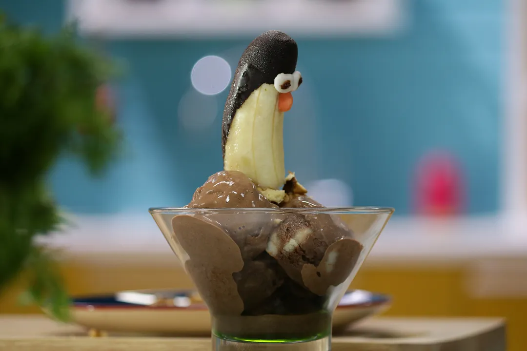 Banana Walnut Chocolate Ice Cream