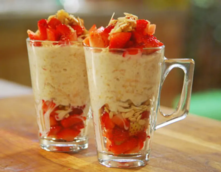 Muesli with Strawberries