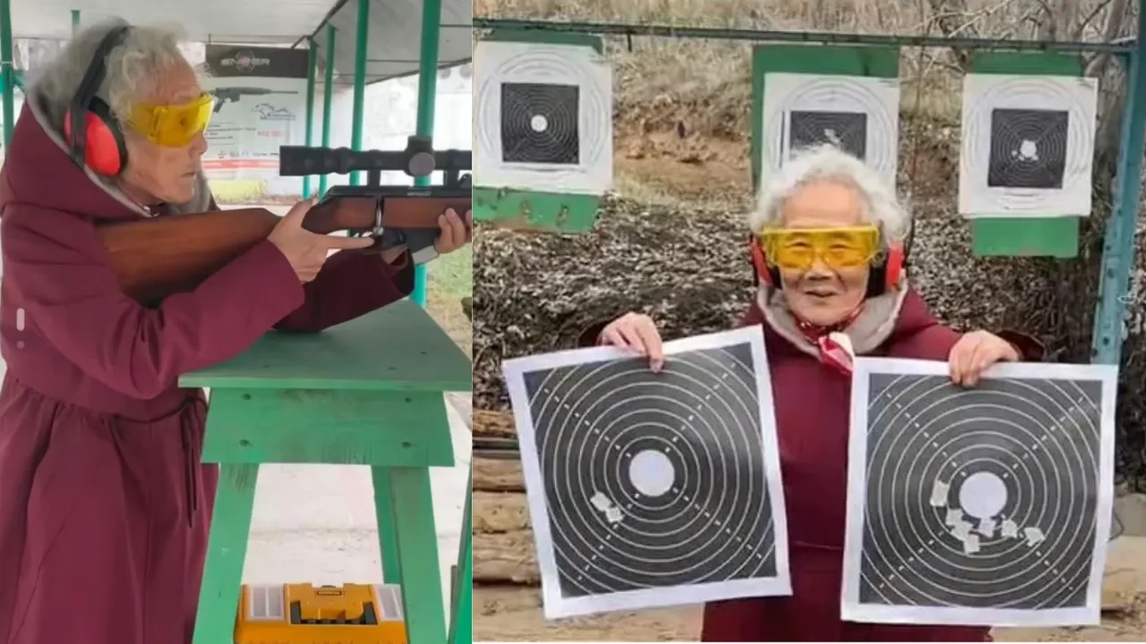 China Grandma High Shooting Scores 