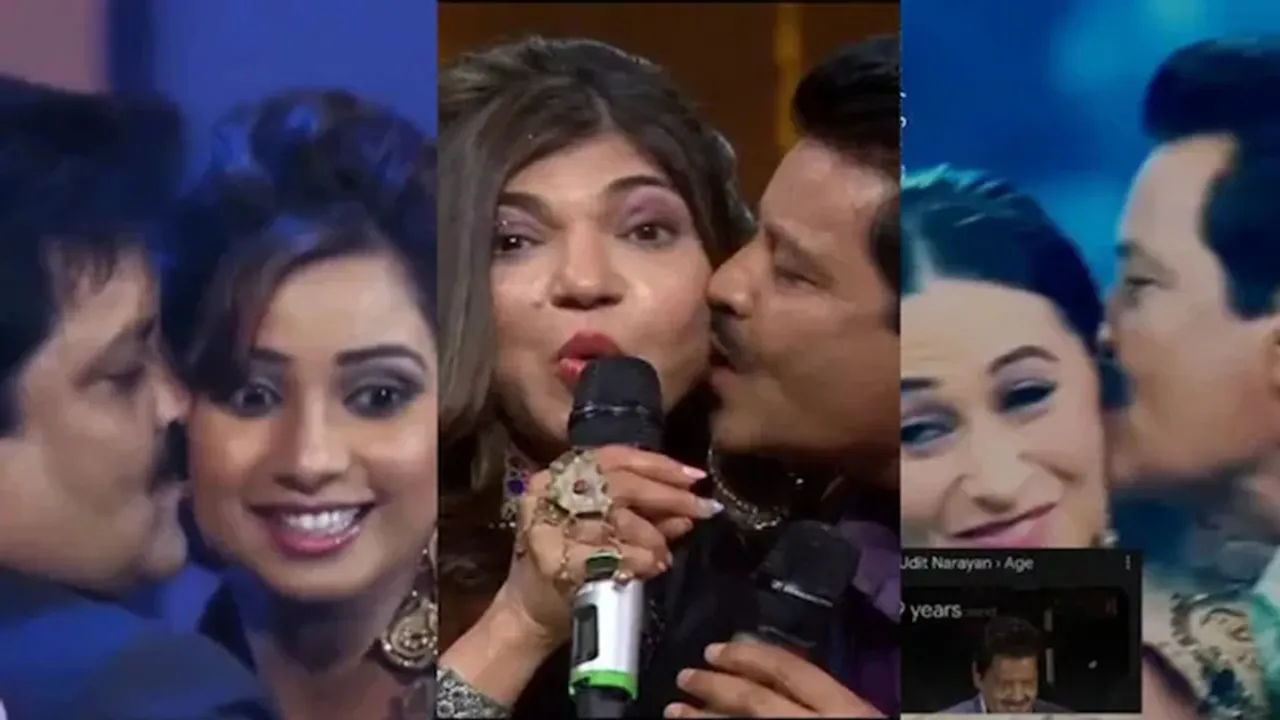 Udit Naryan Kissing