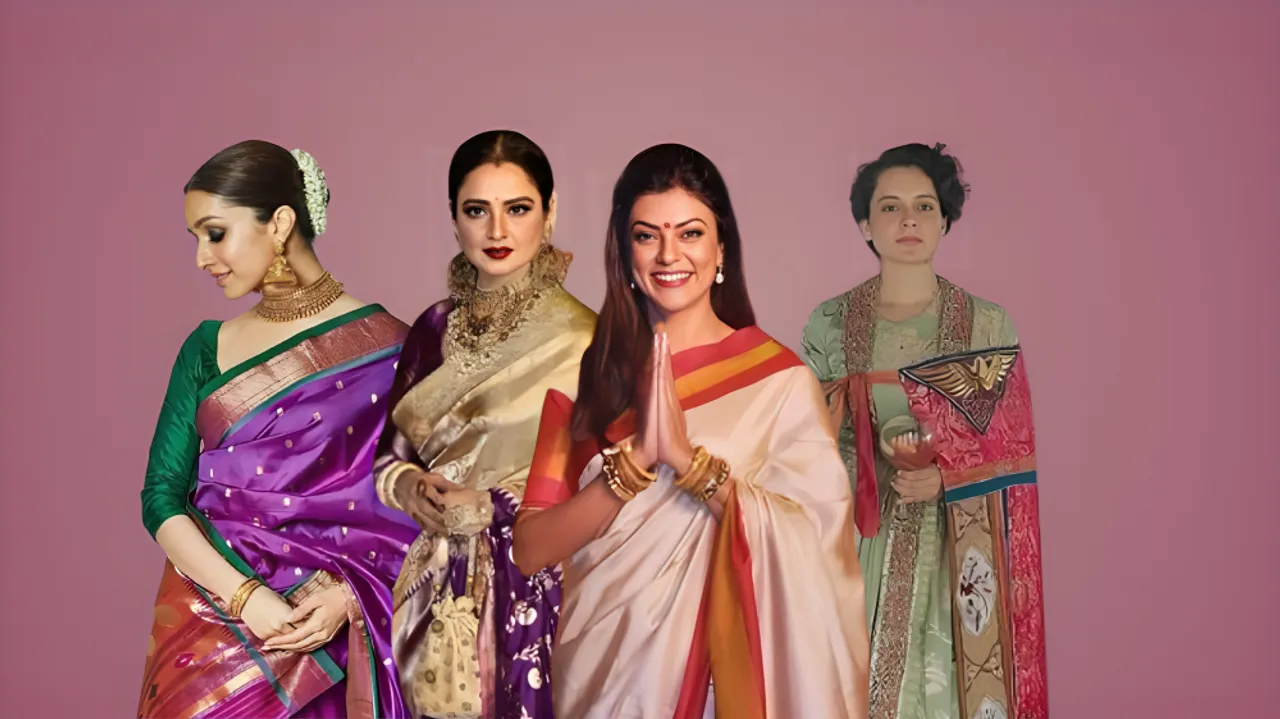 Actors Flaunting Cultural Fashion