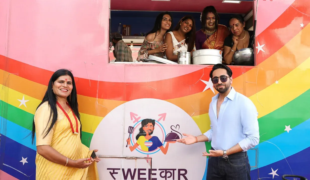 Ayushmann Khurrana Inaugurates Food Truck For Chandigarh Trans Community