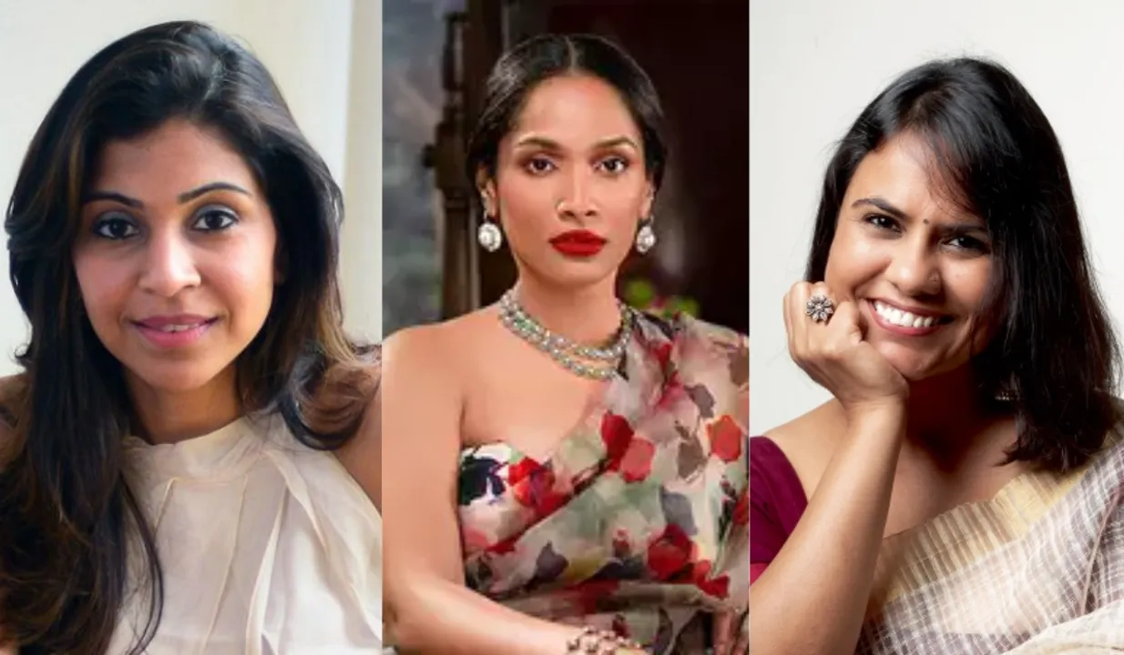 Masaba Gupta, Anisha Singh, Aparna Purohit