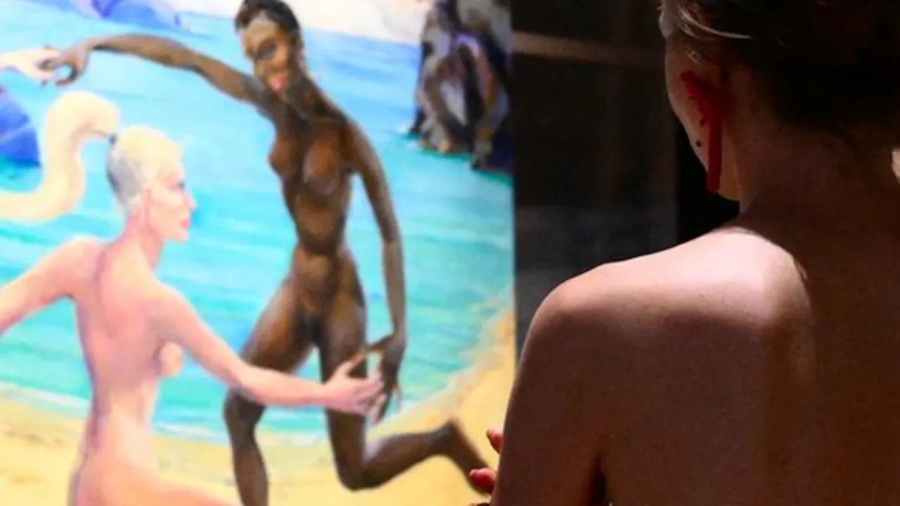 france nudist museum | Image from DW News 