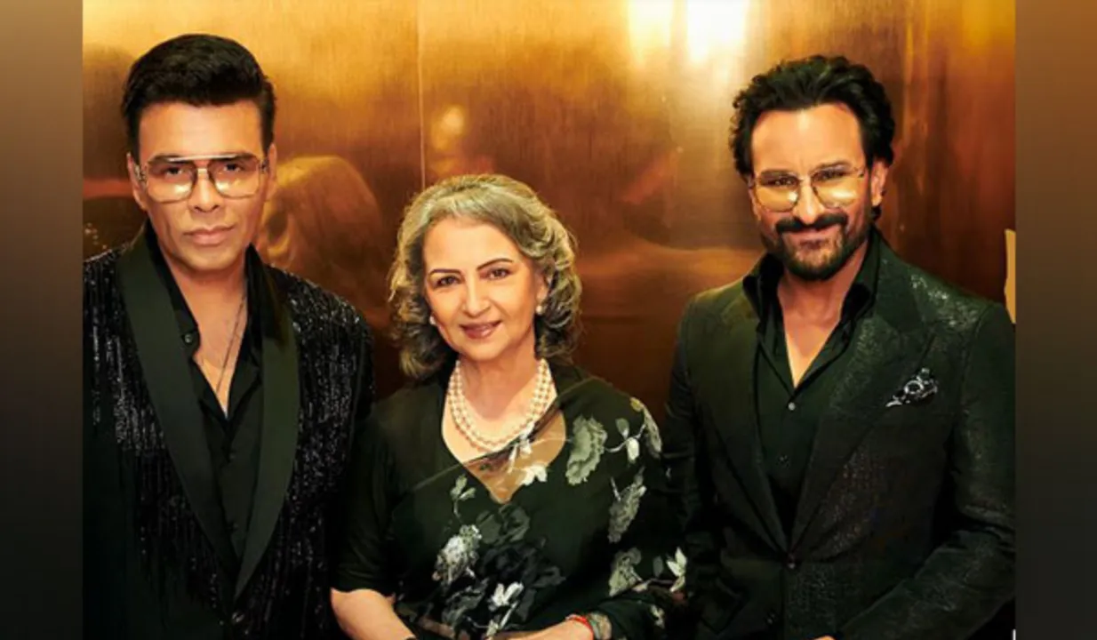 Koffee With Karan saif ali khan Sharmila tagore