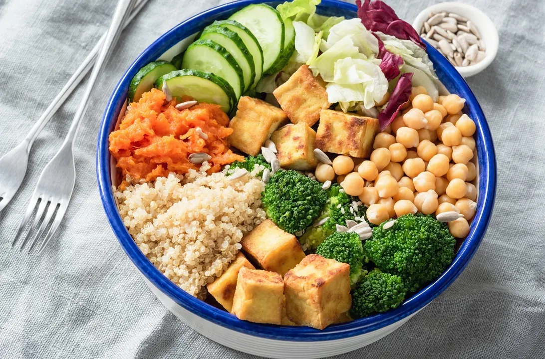 protein vegetarian options