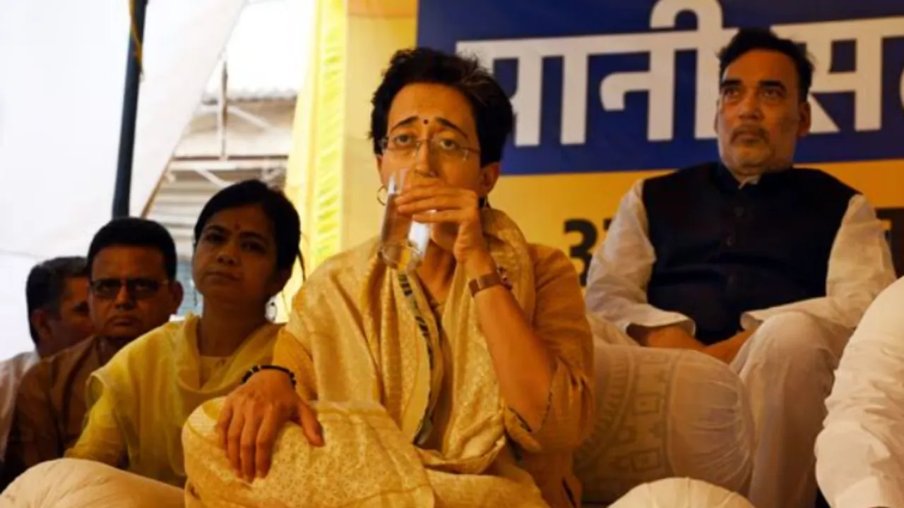 AAP's Atishi Hospitalised After Hunger Strike Over Delhi Water Crisis