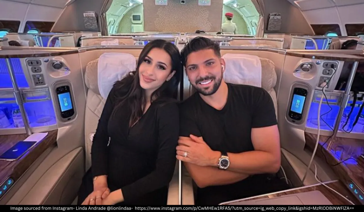 linda andrade millionaire wife instagram influencer plane