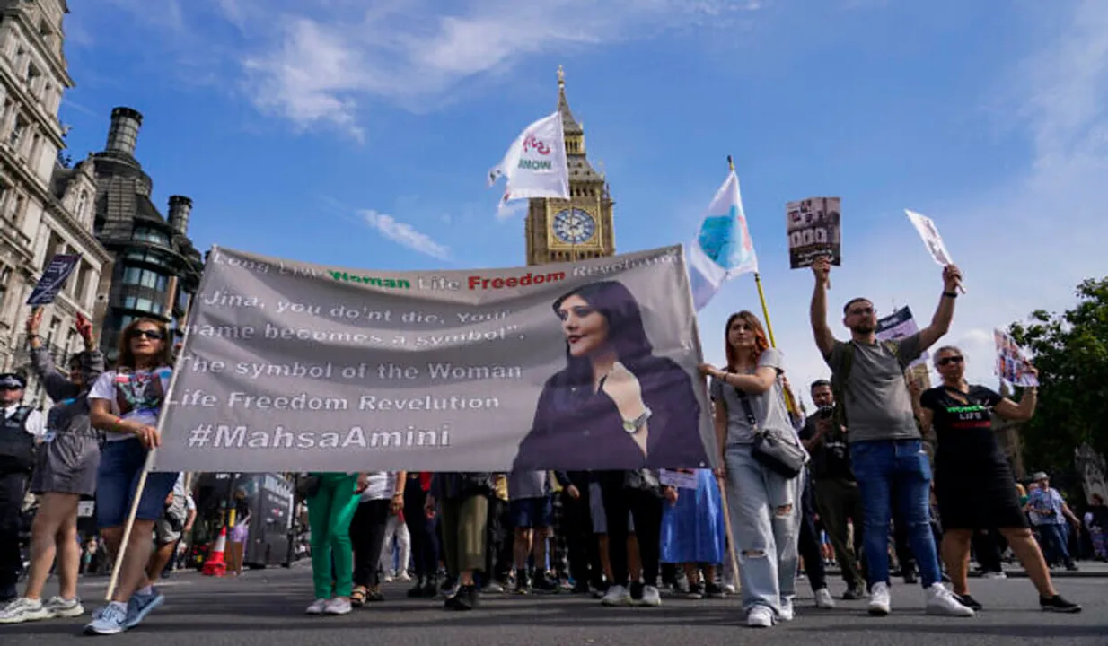 Iran activists  in Europe 