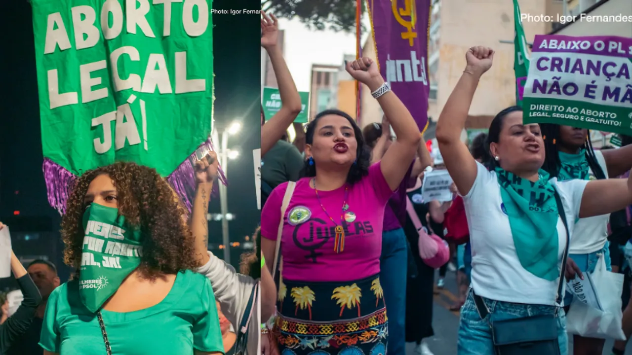 brazil abortion rights protest