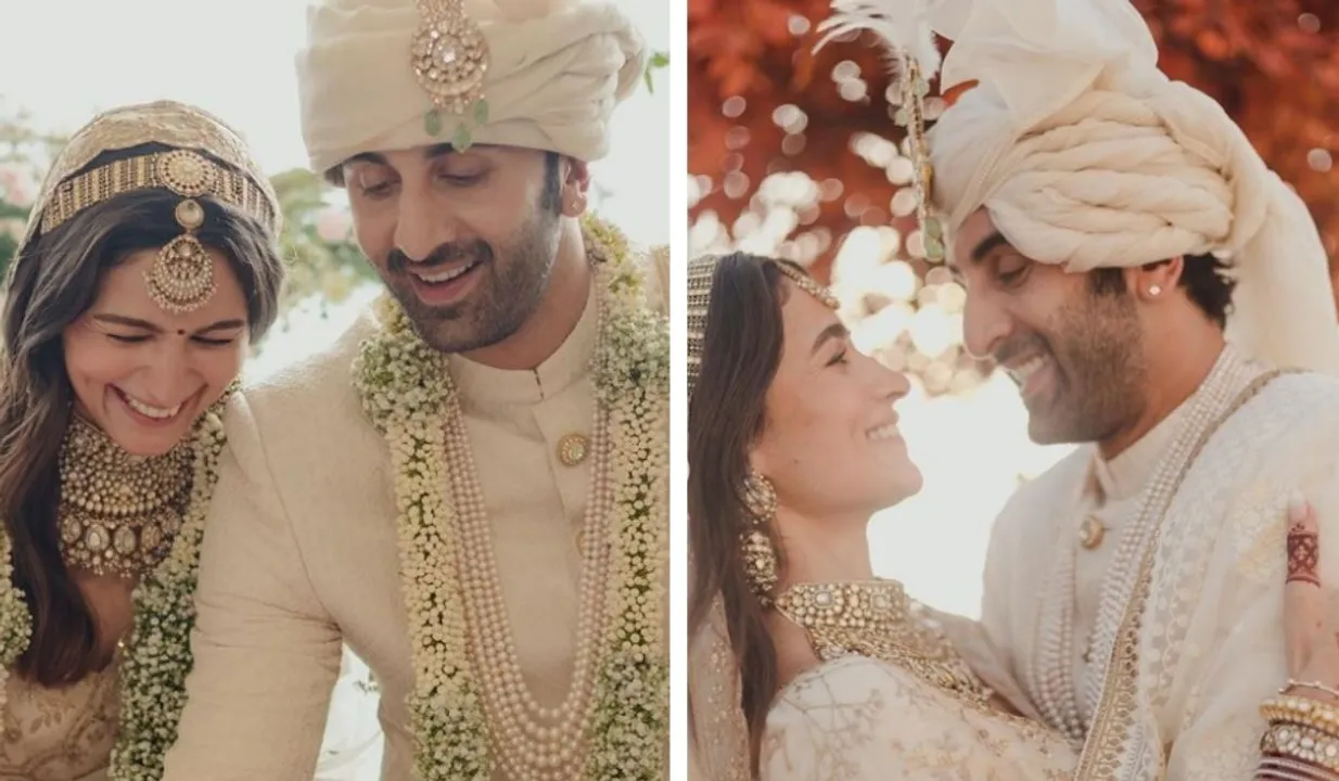 Ranbir Kapoor And Alia Bhatt Wedding Pictures Are Out!