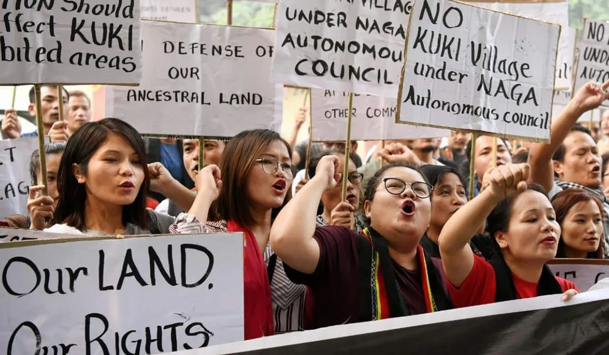 Manipur's Kuki Women Protest In Front Of Amit Shah's Home: 8 Things To Know