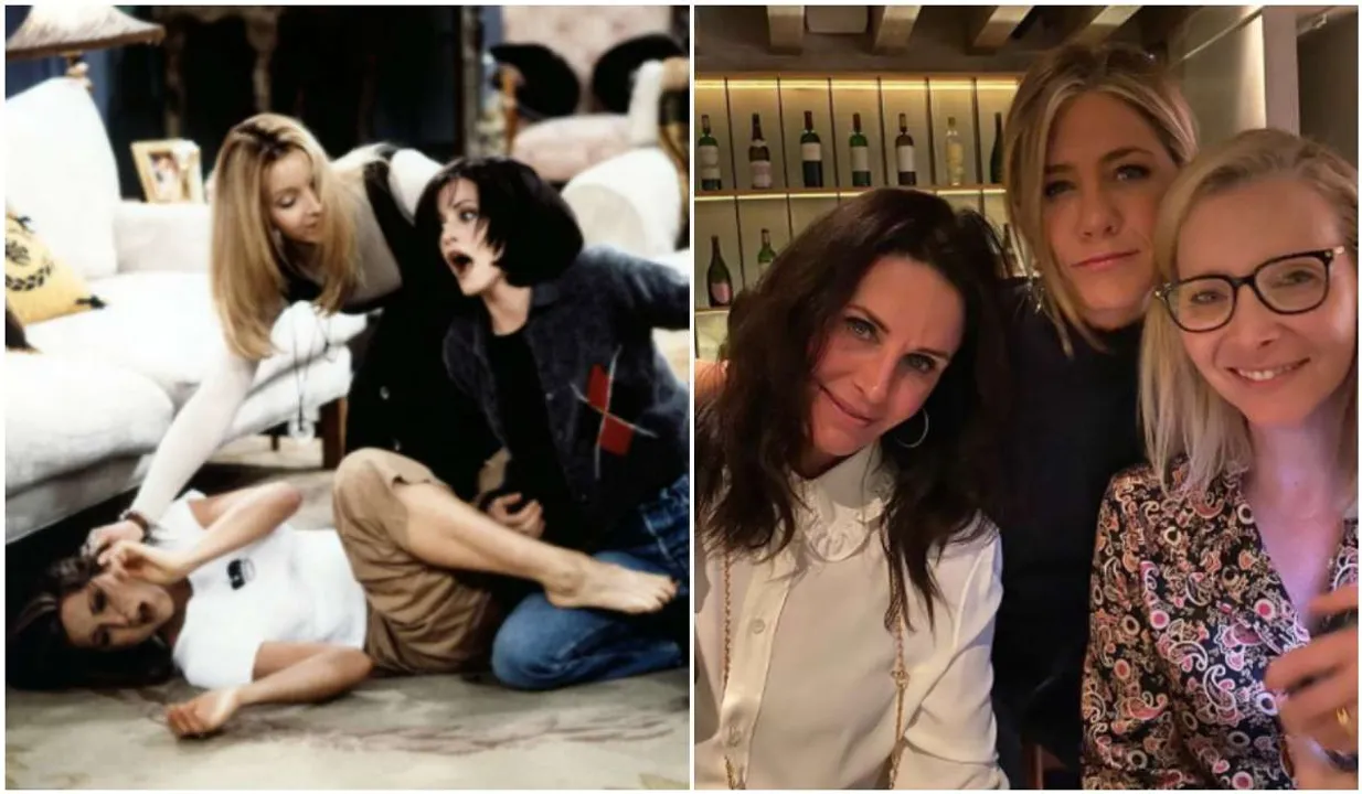 jennifer aniston and courteney cox