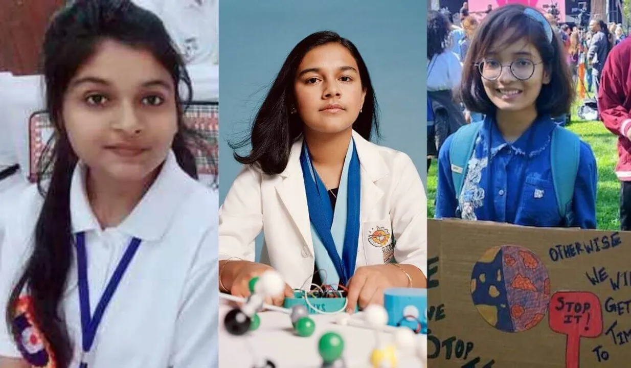 Young Indian Girls Breaking Ground-Shristi Goswami-Ridhima Pandey-Gitanjali Rao, National girl child day