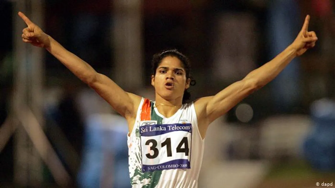 Asian Games Gold Medalist Pinki Pramanik Joins BJP In Kolkata