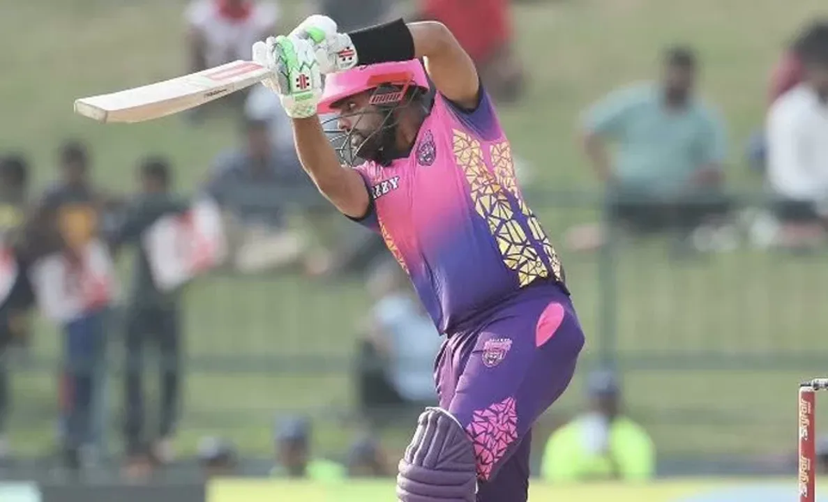 Babar Azam in LPL 2023 (Source - Twitter)