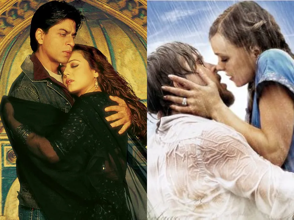 Romantic gestures from films