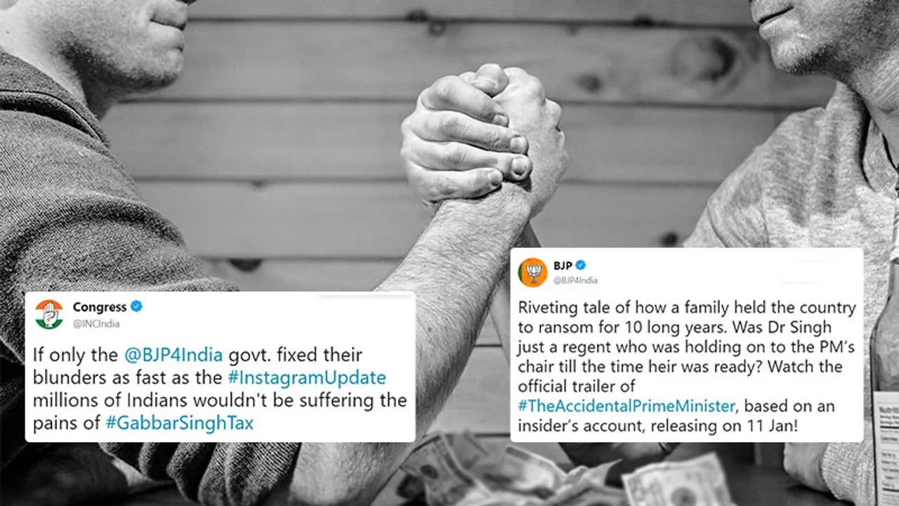 BJP Congress Twitter
