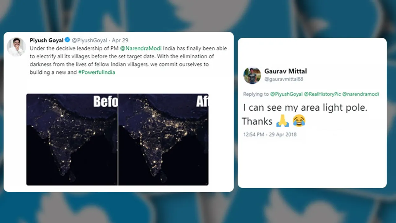 tweeting a fake image