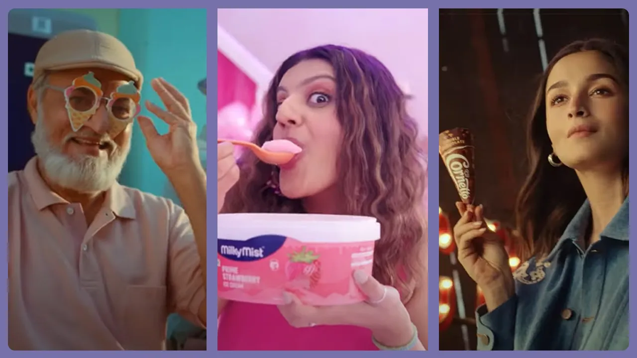 Ice cream brands’ summer marketing recipe: A dash of nostalgia with oodles of star power