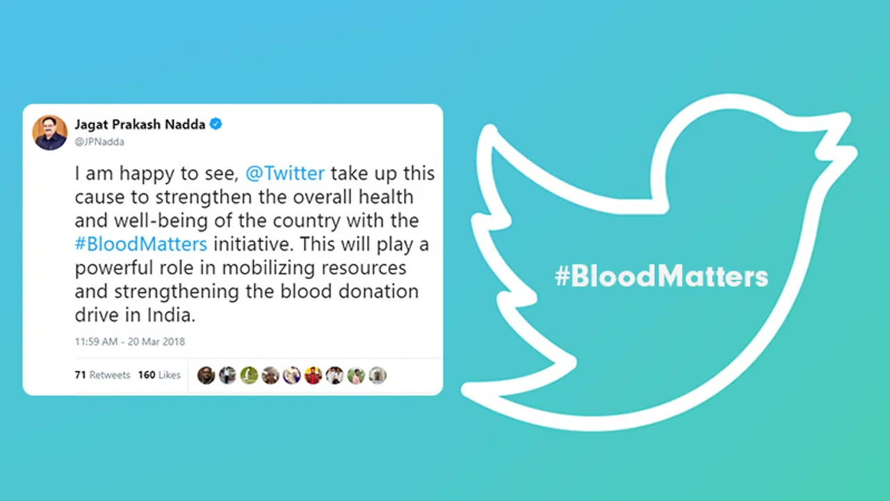 Twitter India launches #BloodMatters to bridge blood donation gap